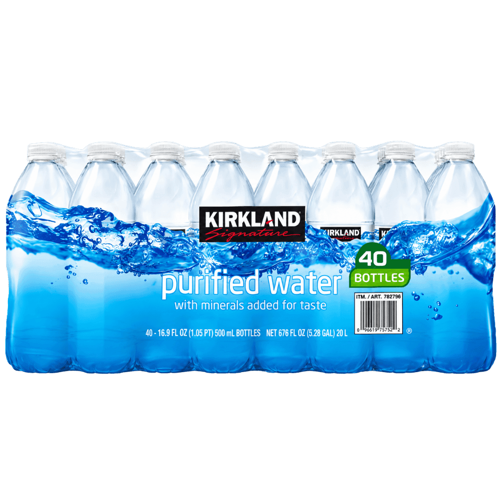Kirkland Signature Purified Drinking Water 16.9 fl oz 40 ct buy online USA