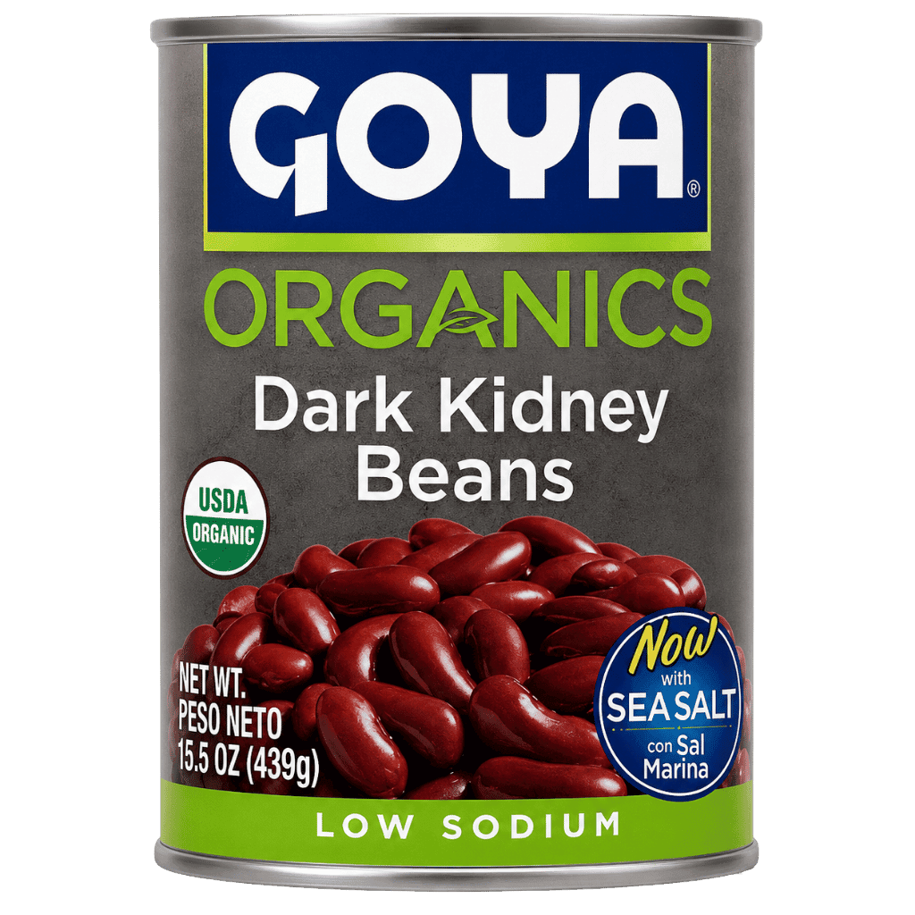 Goya Organics Dark Kidney Beans 439 g buy online USA