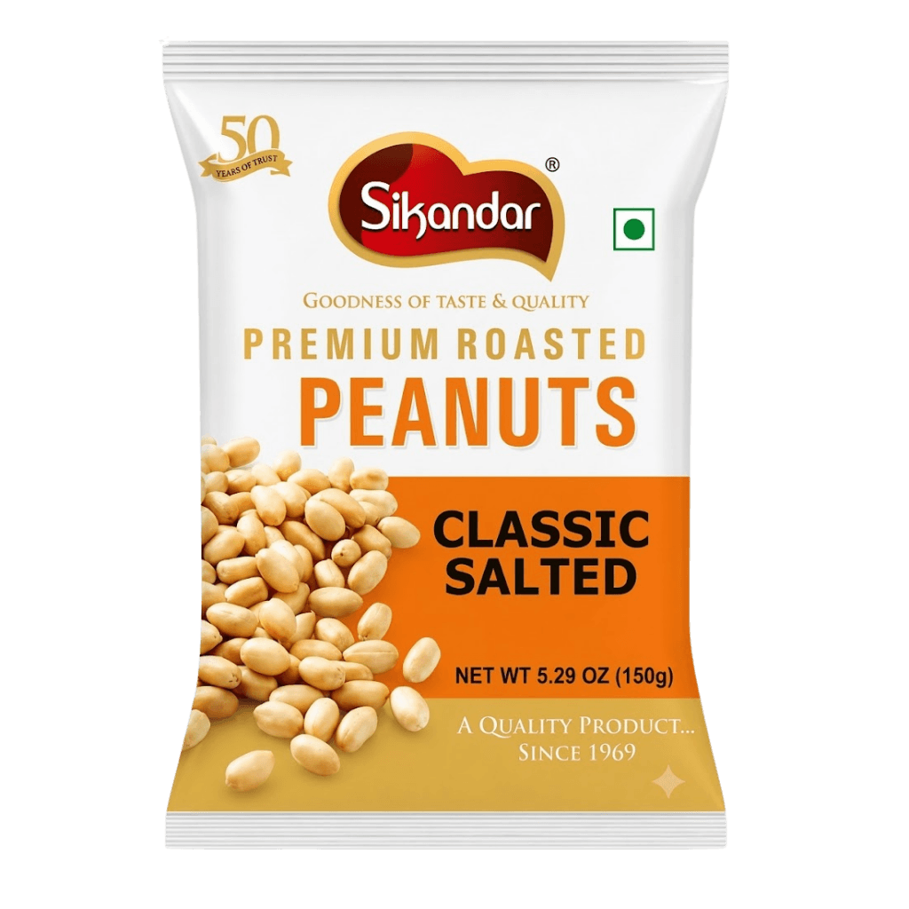 Sikandar Foods Classic Salted Peanuts 150 g buy online USA